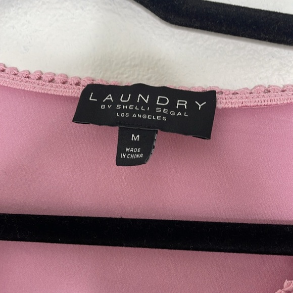 NWT Laundry by Shelli Segal Pink T-shirt - Picture 4 of 8